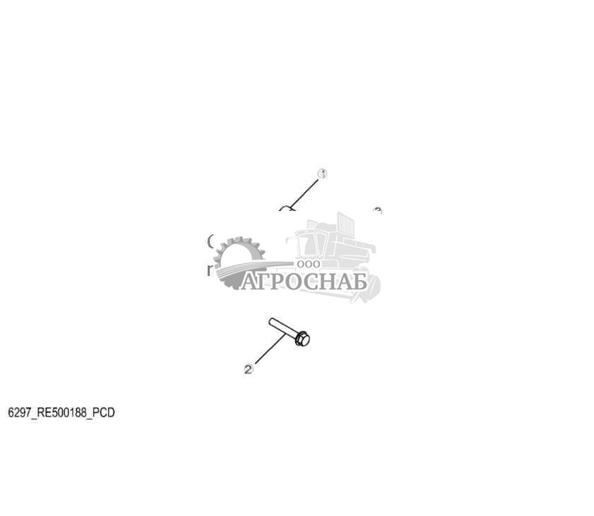 6297 Крепежные детали генератора переменного тока 